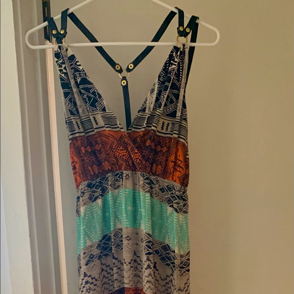 Maxi Dress, Twelfth Street by Cynthia Vincent. 100% silk. Size Small.